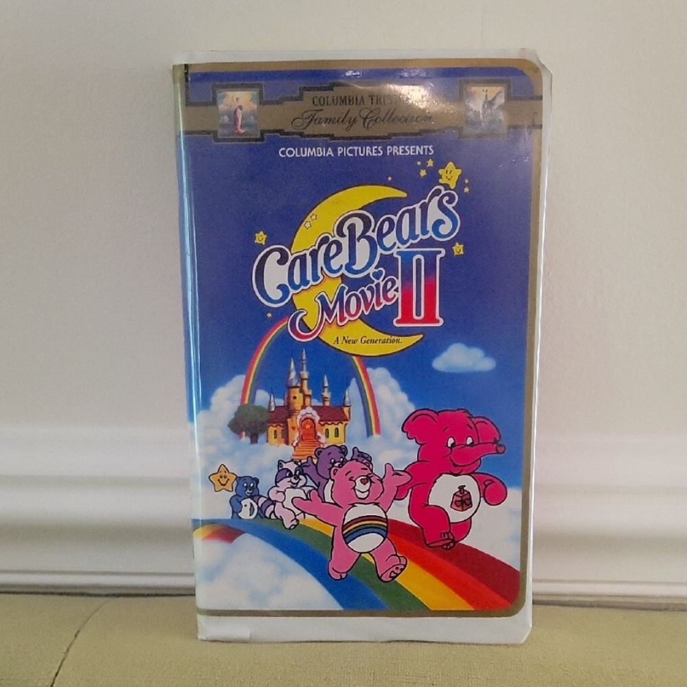 Care Bears Movie II VHS Vintage.